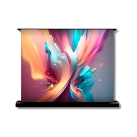 100吋電動地升幕/8K