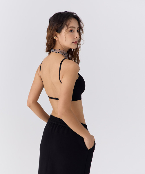 裸感一字帶美背設計涼感BRA