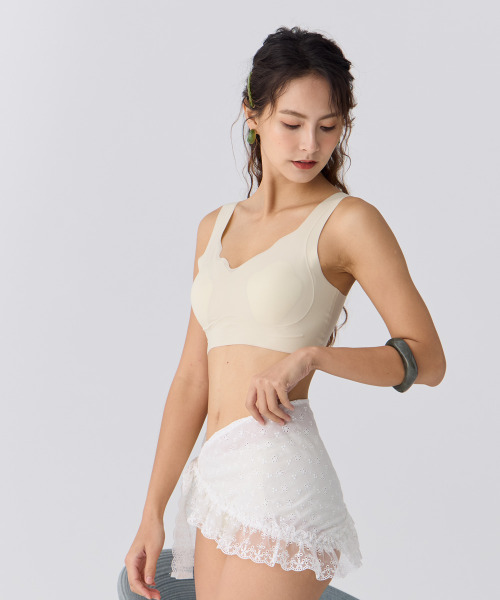 極簡貝殼杯設計感涼感無痕BRA