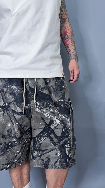 枯枝迷彩短褲