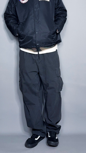 重磅水洗工作長褲