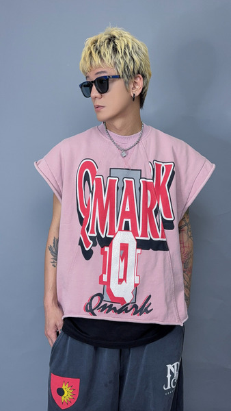 美式重磅寬肩背心