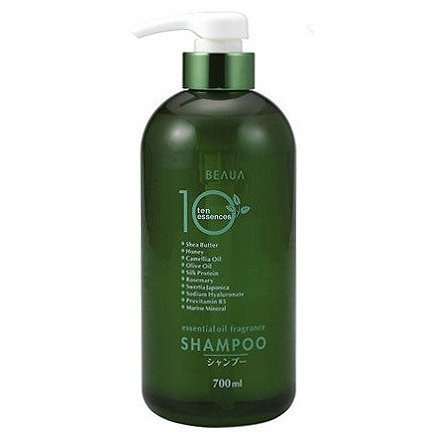 KUMANO 熊野 BEAUA 植萃精華洗髮精 700ml (10種天然植物萃取精華)