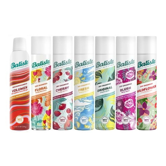 英國 Batiste 乾洗髮 乾洗頭 秀髮乾洗噴劑 200ml｜米澱粉配方