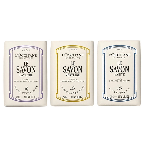 LOCCITANE 歐舒丹 香皂 肥皂 250g  乳油木馬鞭草 / 乳油木薰衣草 / 乳油木牛奶