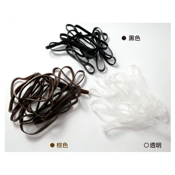 Bijoux C 超彈力橡皮圈 橡皮筋 髮圈 (G50050) 60條入 韓國製  不咬髮