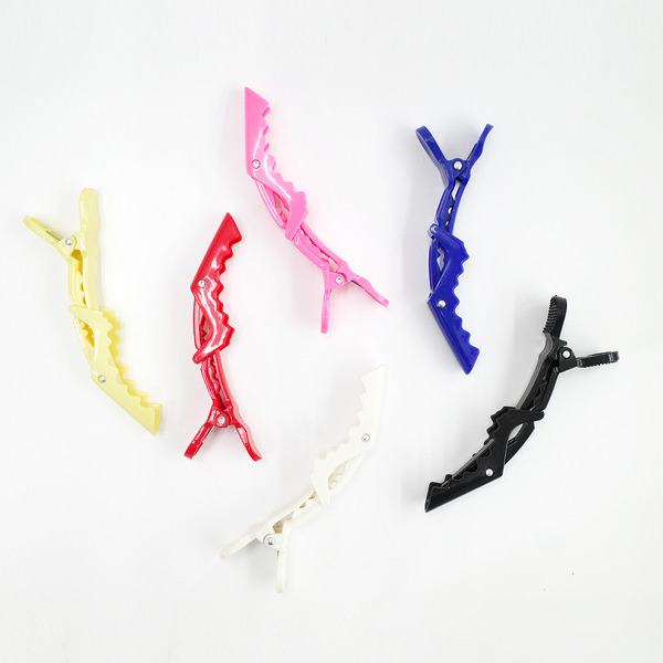 恐龍夾 鱷魚夾 髮夾 兩入 多色可選  固定夾 美髮用 新祕