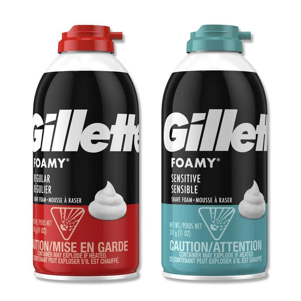 美國 Gillette 吉列 刮鬍泡 311g (11oz)