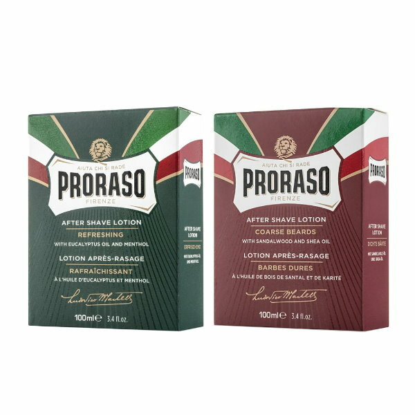 義大利百年老牌 PRORASO 鬍後水 修容露 100ml  400ml 薄荷 / 檀香