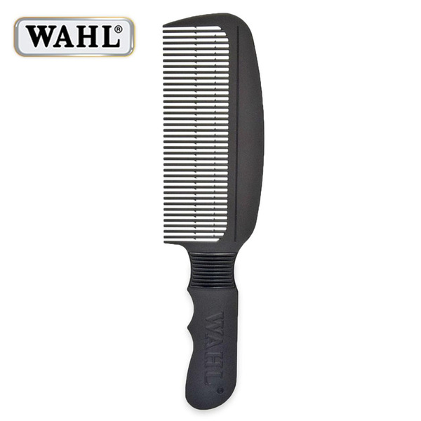 美國華爾 WAHL 快速推剪梳 黑  WIDE FLAT TOP COMB BLACK #3329