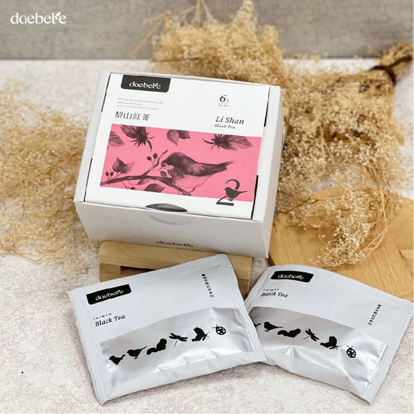 daebeté梨山紅茶三角茶包｜高山花香蜜香，環保也好喝