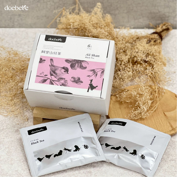 daebeté阿里山紅茶三角茶包｜ESG減碳、環保高山茶