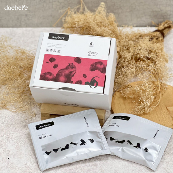 daebeté蜜香紅茶三角茶包｜環保可回收茶包、花香甘甜