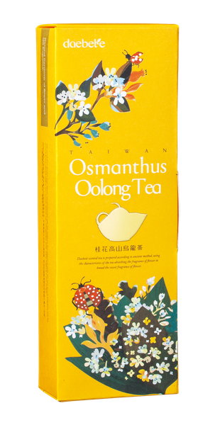 桂花高山烏龍茶｜daebeté 窨花茶系列・天然桂花多次窨製