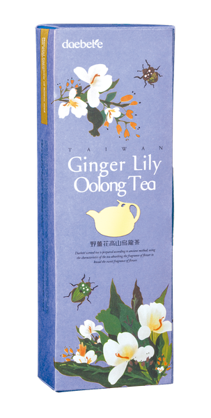 野薑花高山烏龍茶｜daebeté 窨花茶系列・ 自然薑香 × 甘醇茶韻