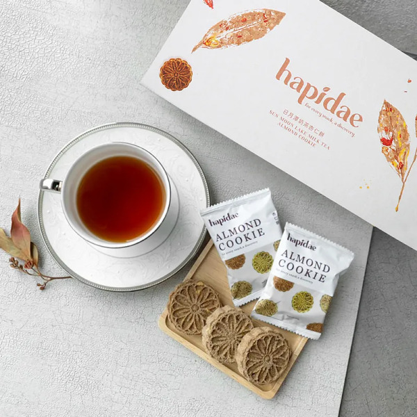 hapidae｜日月潭奶茶杏仁餅｜茶香馥郁 X 奶香綿長｜228 Happy購