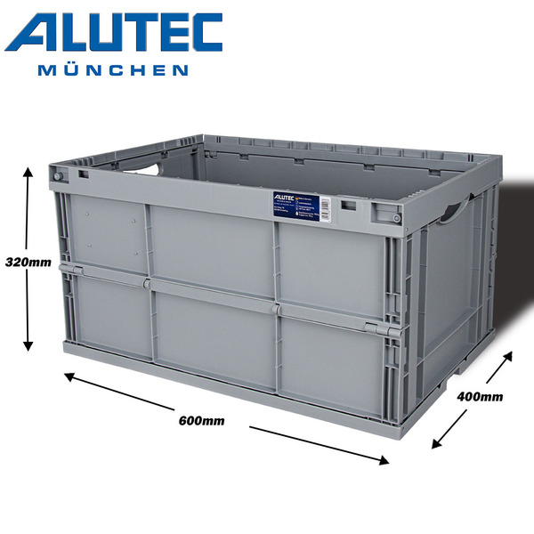 [AULUTEC] 德國製-摺疊塑膠收納籃-64L