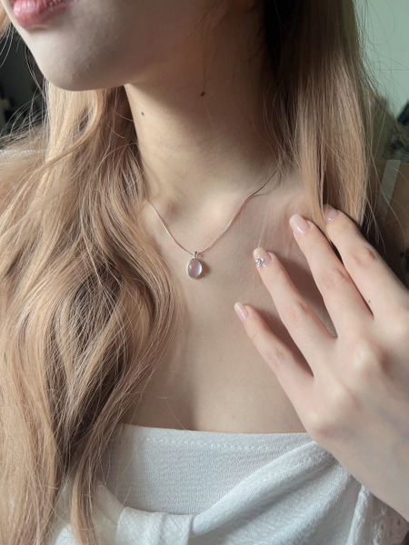 「預購」通體925純銀水晶項鍊