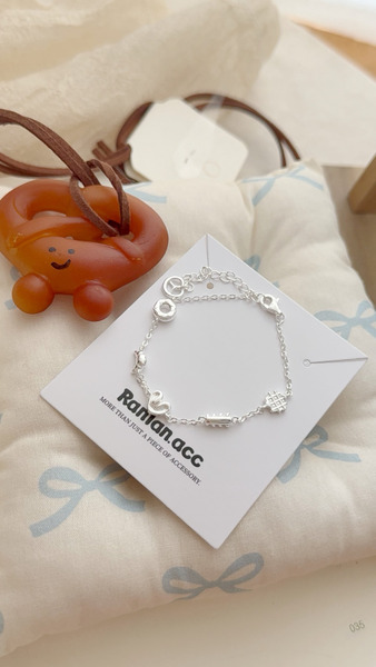 「預購」通體925純銀餅乾系列🍪手鍊