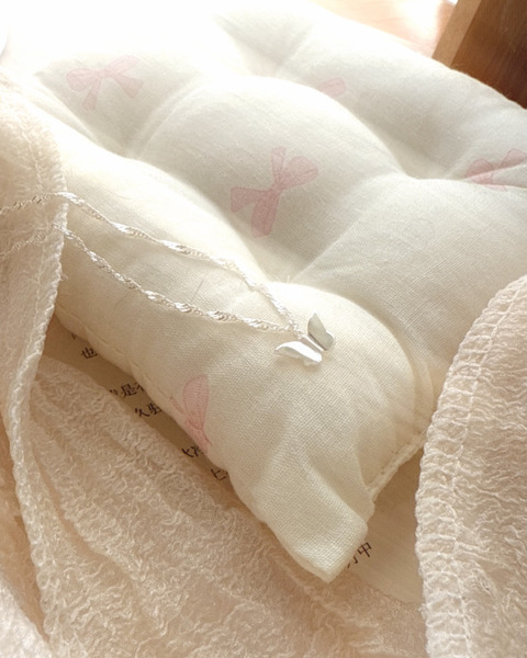 「預購」通體925純銀小蝴蝶項鏈