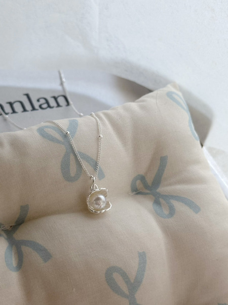 「預購」通體925純銀珍珠貝殼項鏈🐚海鹽心事🫧