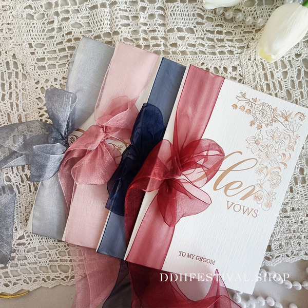 A款婚禮誓詞卡 宣誓卡