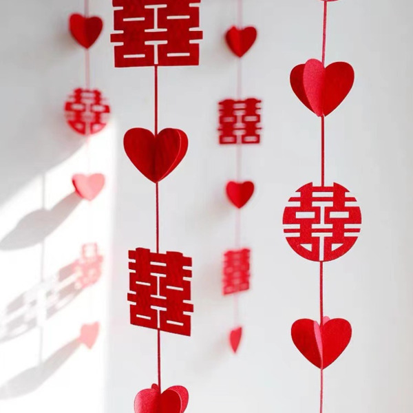 囍字掛飾 房門掛飾