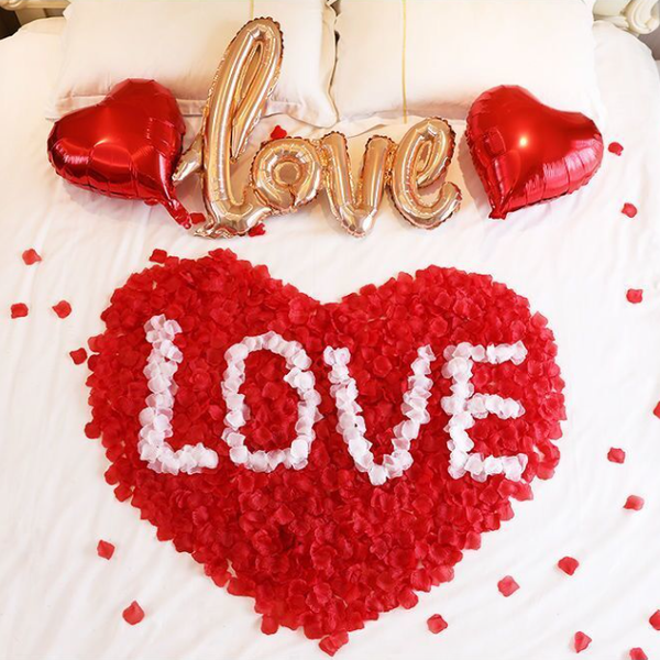 仿真花瓣 求婚道具