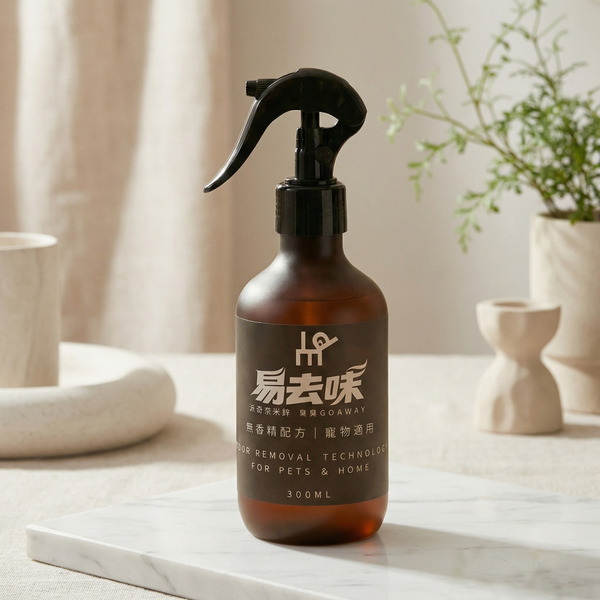 易去味 奈米鋅寵物除臭抑菌噴霧｜可噴毛孩・無香精
