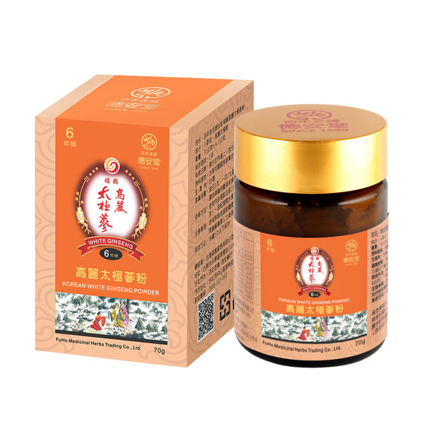 福鶴高麗太極蔘粉(70公克/罐）