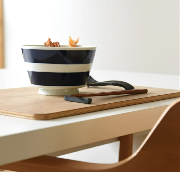 Border Border 波佐見燒 丼飯碗．雙線紋路款