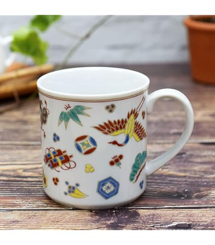 九谷燒】裝滿寓藏的杯子／青郊窯｜日本手繪陶瓷茶杯咖啡杯禮物推薦Roku