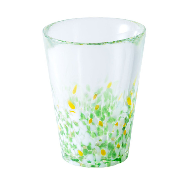 松岡硝子‧虹光系列‧若草綠玻璃杯（大）