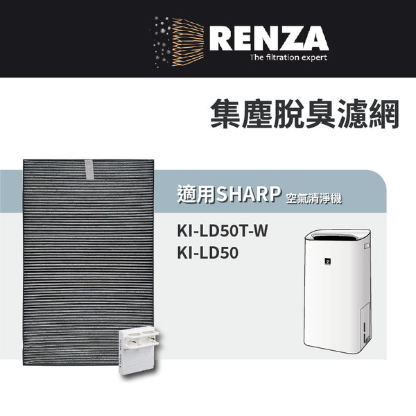 適用 Sharp 夏普 KI-LD50T-W KI-LD50 除濕空氣清淨機 IZ-C90M IZ-C90ME 離子產生器