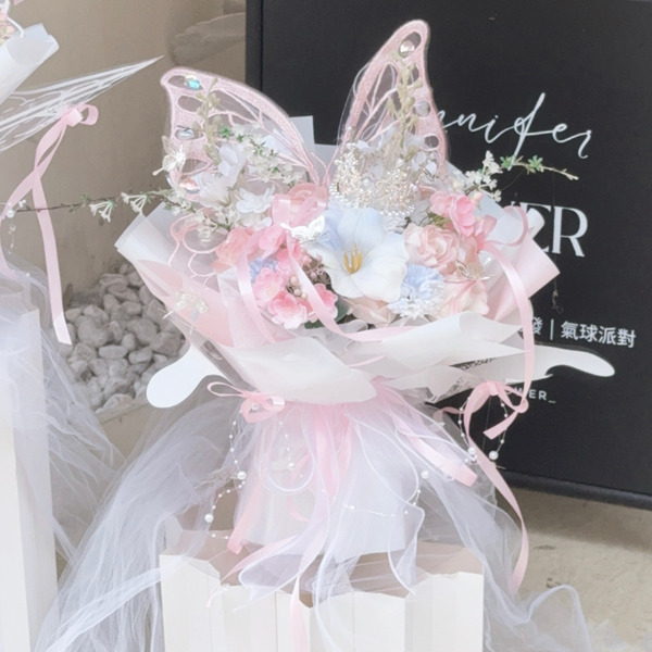 滿滿蝴蝶仙子花束 中和店