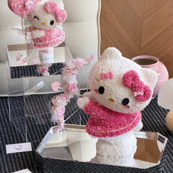 永生花愛神kitty高級禮盒