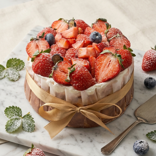 感官花園｜雪藏野莓巴斯克｜6吋