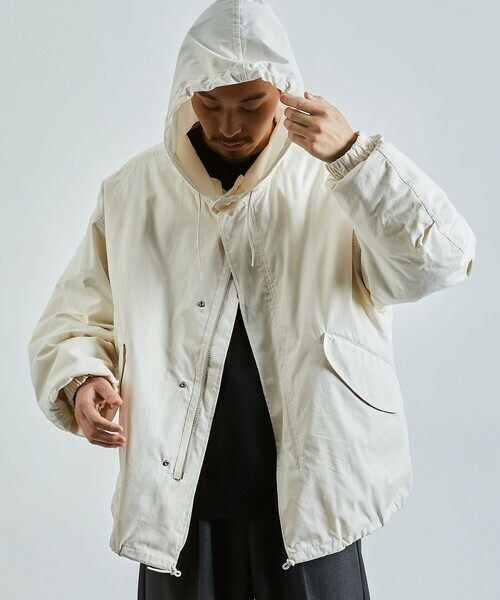 FREAK'S STORE Mod Coat M65 3WAY 兩件式 寬鬆 連帽 短版 外套