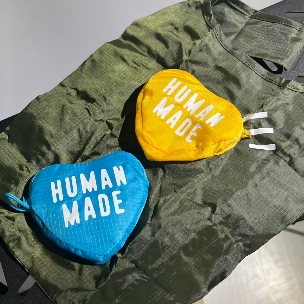 HUMAN MADE HEART SHOPPING BAG LARGE 17L 購物袋NERD