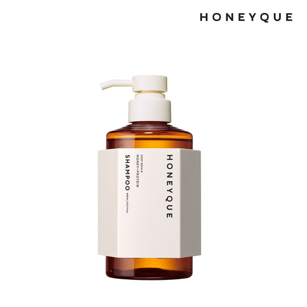 【HONEYQUE】蜂蜜水潤豐盈洗髮精 HONEYQUE Deep Repair HONEY+PROTEIN Shampoo MOIST 450ml