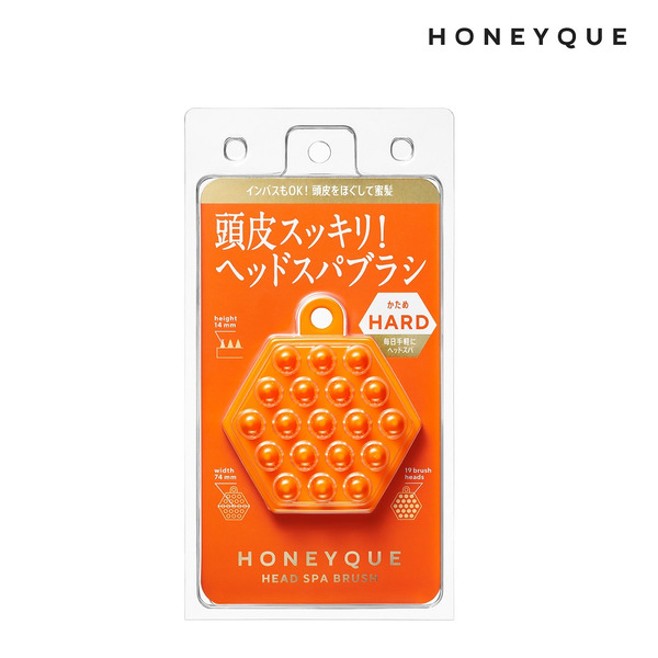 【HONEYQUE】頭皮按摩魔法梳 (軟) HONEYQUE HEAD SPA BRUSH HARD 1入
