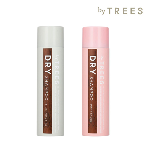 【byTREES】蓬鬆涼感乾洗髮噴霧-無香/清新花香 Refresh Air Dry Shampoo 80g