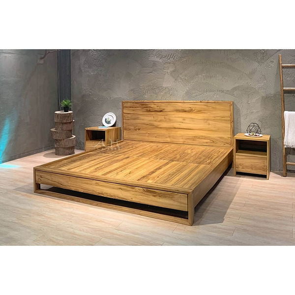 【出清】SLS柚木床架