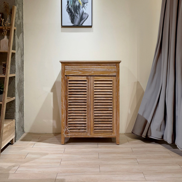 【出清優惠】一抽兩門仿舊鞋櫃