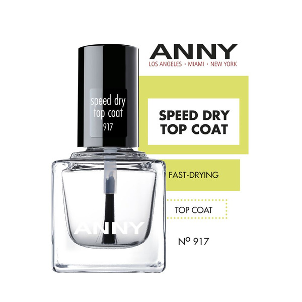 ANNY 917 極速快乾護色亮甲油15ml