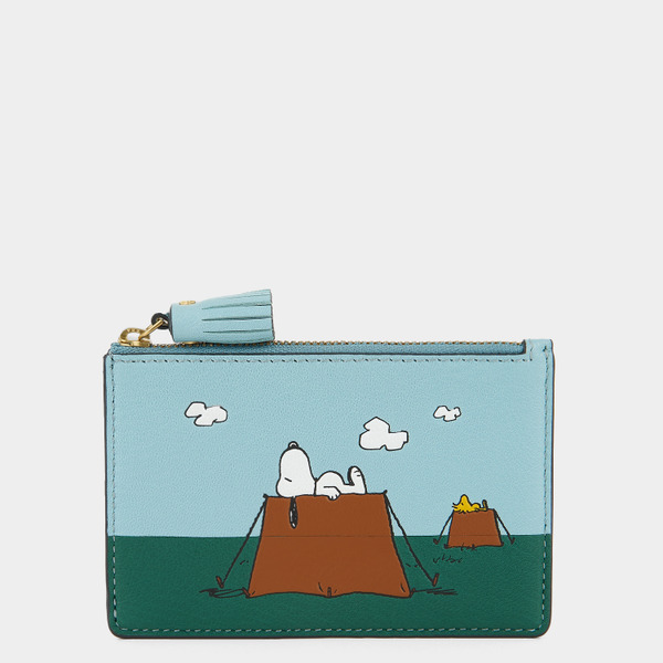 ANYA HINDMARCH｜PEANUTS SNOOPY 史努比多功能收納包-野外露營