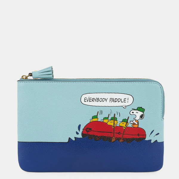ANYA HINDMARCH｜PEANUTS SNOOPY 史努比多功能收納包