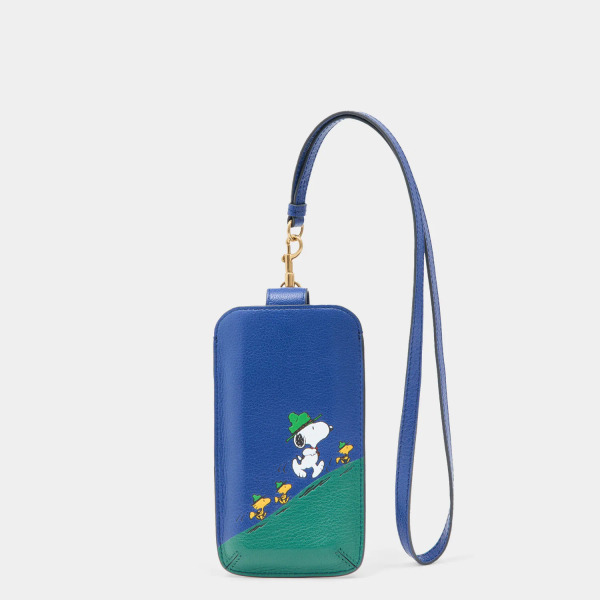 ANYA HINDMARCH｜PEANUTS SNOOPY 史努比眼鏡收納袋