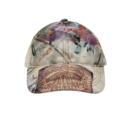 ACNE STUDIOS｜錯視印花有機棉棒球帽