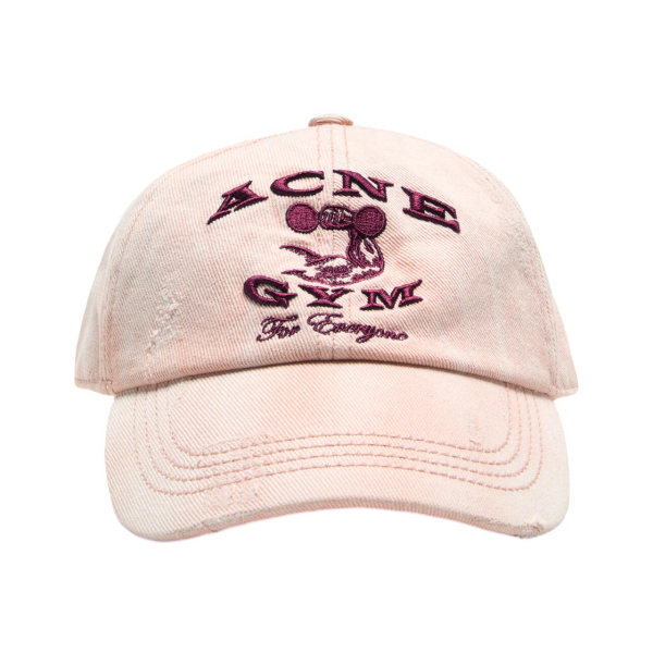 ACNE STUDIOS｜LOGO有機棉棒球帽